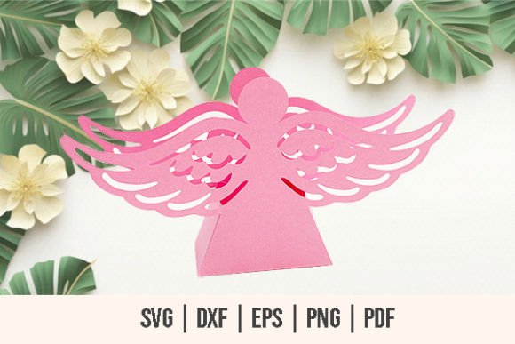 Angel Favor Box SVG - Angel Candy Box Review
