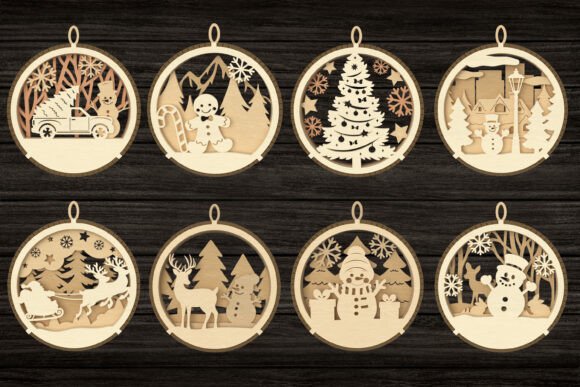 Christmas Ornament Laser Cut Bundle: A Winter Amp Brand Review