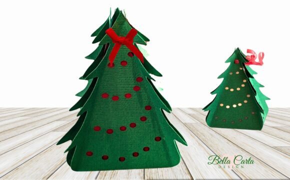 Christmas Tree Gift Box or Lantern: A Designer's Review for Publishing