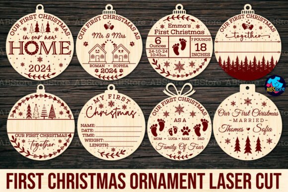First Christmas Ornament Laser Cut Review