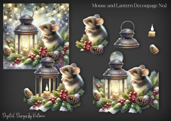 Mouse and Lantern Decoupage No.1: A Designer's Real-World Review