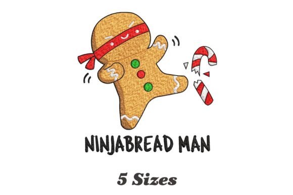 Ninjabread Man: A Christmas Graphic Design Asset for Modern Blogs