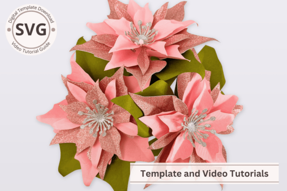 Reviewing Paper Flower Poinsettia SVG Template for Modern Branding