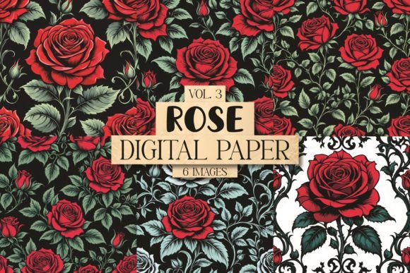 Rose Digital Paper Vol. 3 Review: Premium Backgrounds for Branding