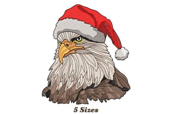 Santa Hat Eagle Christmas: A Birds Editorial Asset Review
