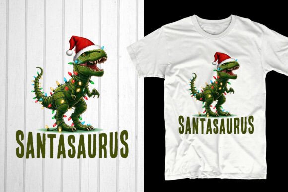SantaSaurus Review: T-Shirt Designs for Seasonal Branding