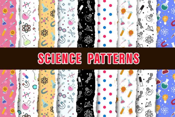 Science Digital Papers Patterns for Modern Editorial Design